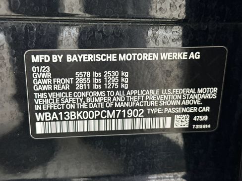 Certified 2023 BMW M550i xDrive AWD/4WD image 29