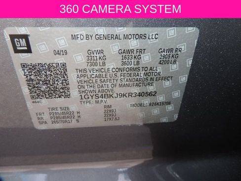 Used 2019 Cadillac Escalade Luxury AWD/4WD image 17