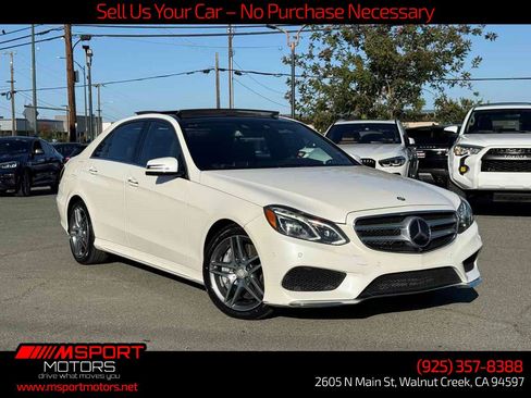 Used 2014 Mercedes-Benz E 550 4MATIC Sedan image 1