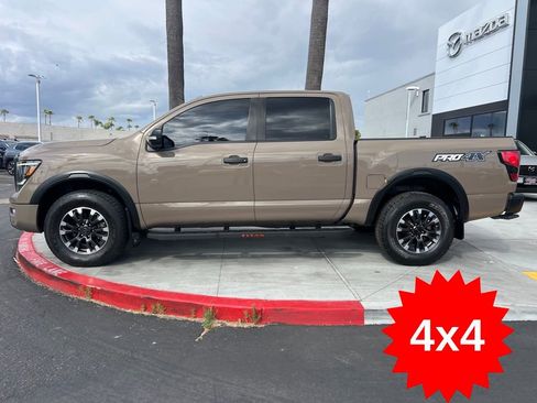 Used 2021 Nissan Titan PRO-4X w/ Pro-4x Convenience Package AWD/4WD image 2