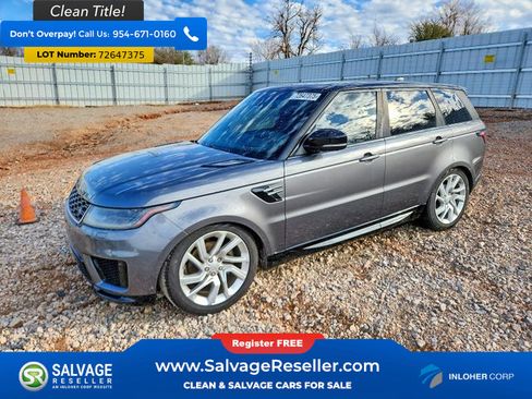 Used 2018 Land Rover Range Rover Sport HSE AWD/4WD image 1