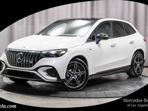 Used 2025 Mercedes-Benz EQE AMG 4MATIC SUV image 1