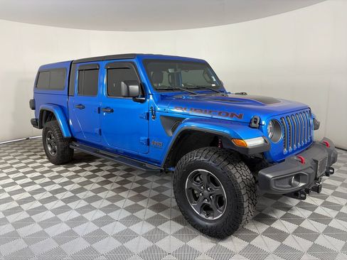 Used 2022 Jeep Gladiator Rubicon w/ LED Lighting Group AWD/4WD image 1