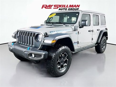 Used 2023 Jeep Wrangler Unlimited Rubicon 4xe w/ Safety Group image 3