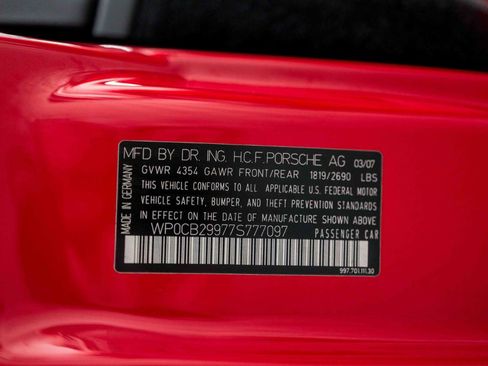 Used 2007 Porsche 911 Carrera 4S AWD/4WD image 79