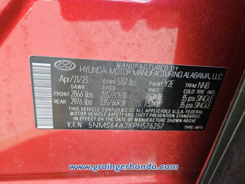 Used 2023 Hyundai Santa Fe XRT image 14