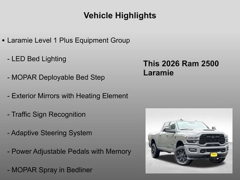 New 2026 RAM 2500 Laramie w/ Night Edition image 20