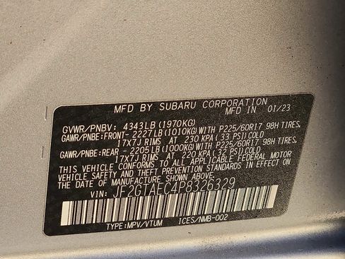 Used 2023 Subaru Crosstrek 2.0i Premium image 27