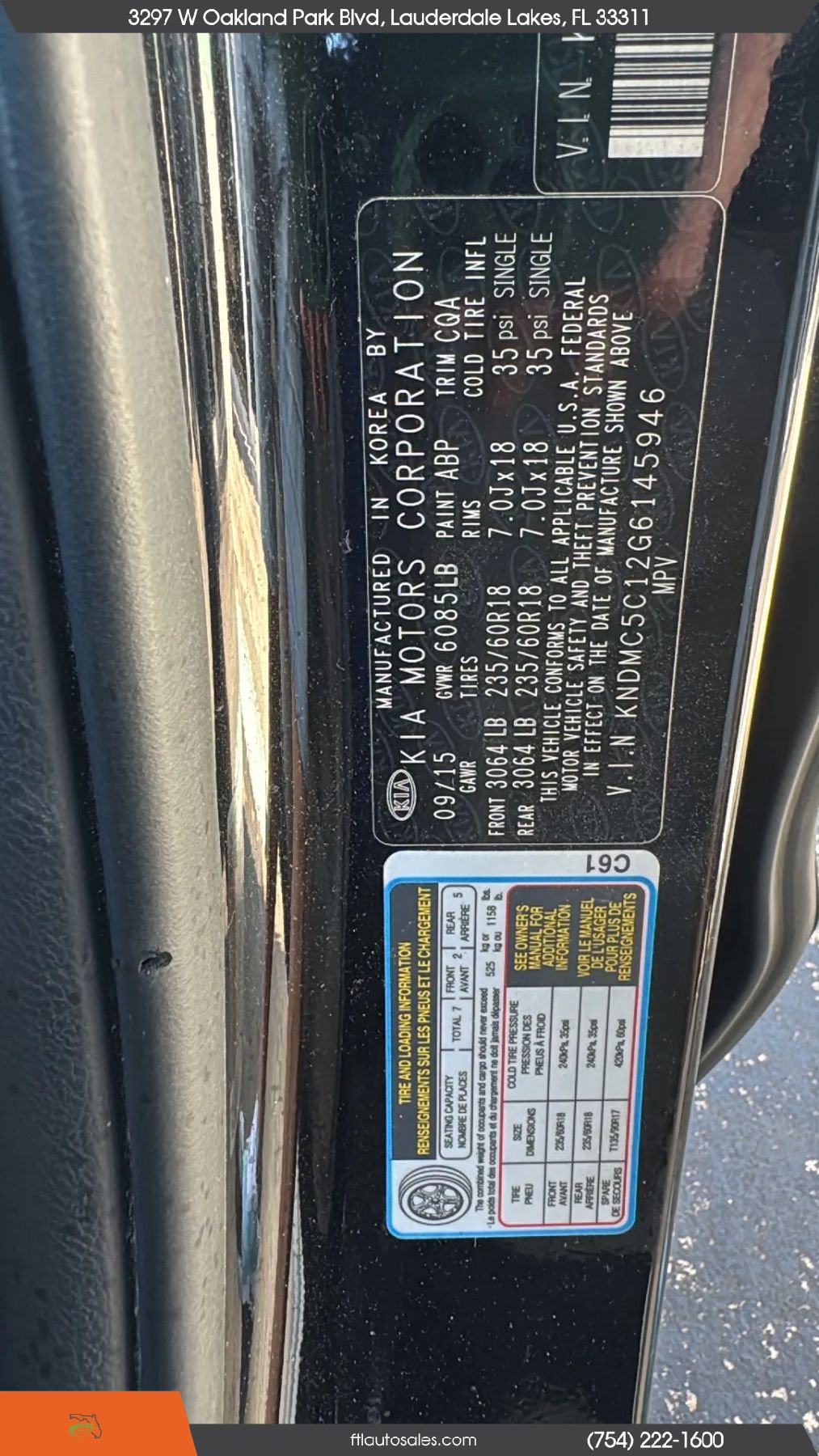 Used 2016 Kia Sedona SX FWD image 57