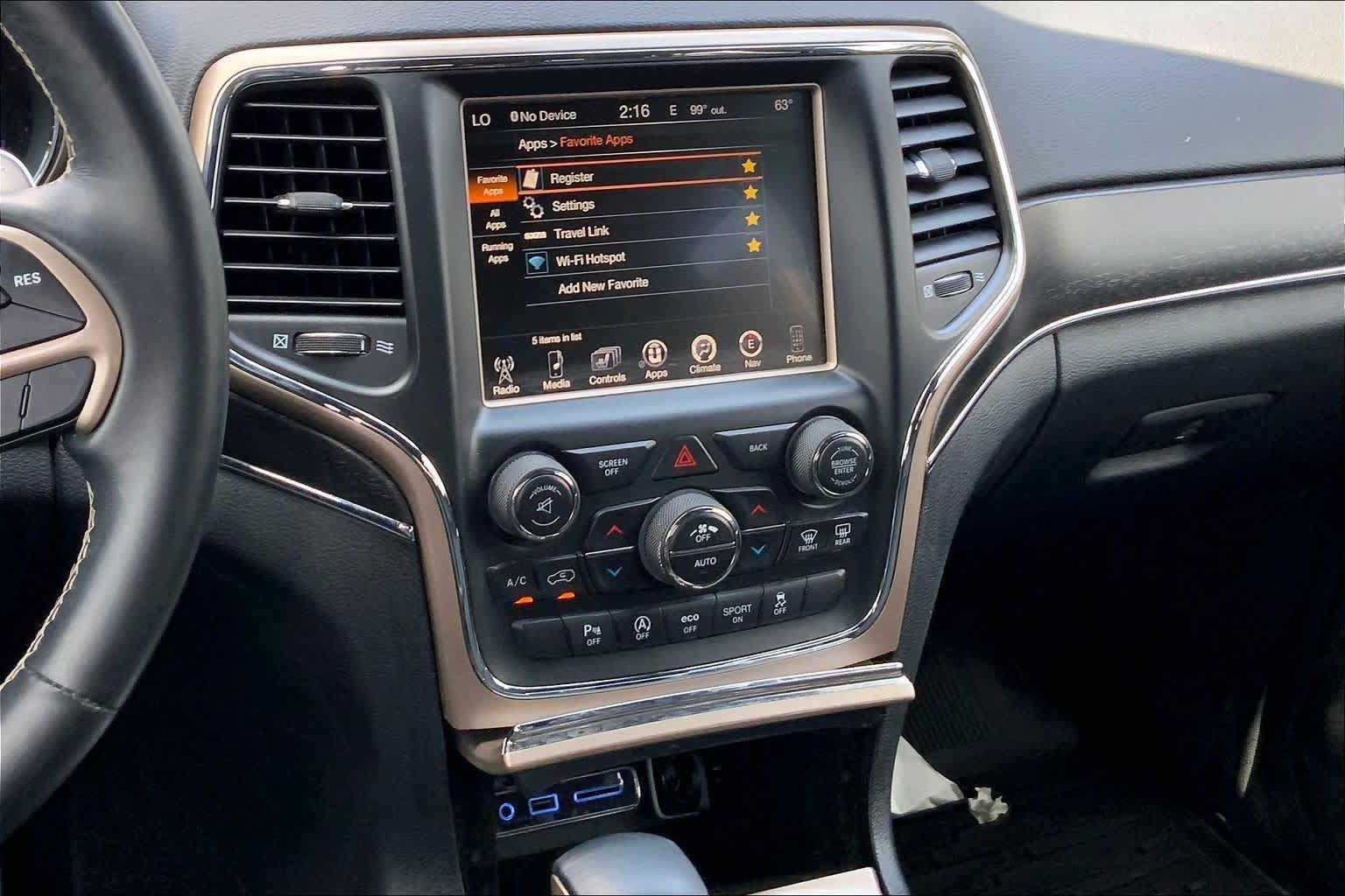 Used 2017 Jeep Grand Cherokee Limited AWD/4WD image 7