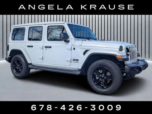 Used 2021 Jeep Wrangler Unlimited Sahara image 1
