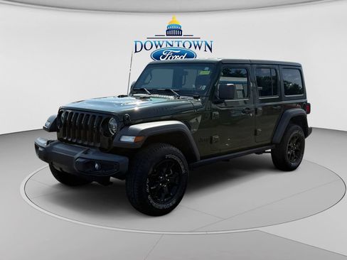Used 2021 Jeep Wrangler Unlimited Sport AWD/4WD image 7