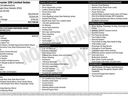 Used 2011 Chrysler 200 Limited image 4
