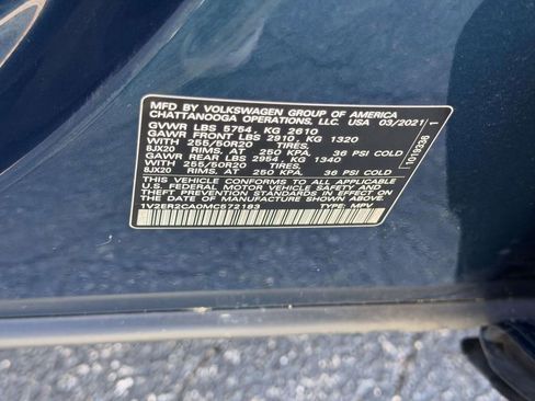 Used 2021 Volkswagen Atlas SEL image 26