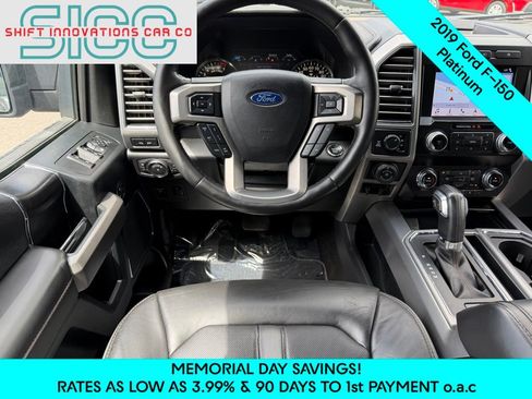 Used 2019 Ford F150 Platinum w/ Technology Package AWD/4WD image 11