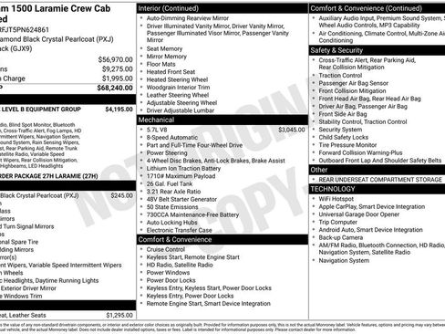 Certified 2023 RAM 1500 Laramie AWD/4WD image 43