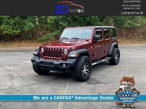 Used 2021 Jeep Wrangler Unlimited Sport AWD/4WD image 1
