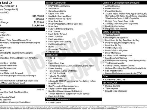 Certified 2023 Kia Soul LX FWD image 7