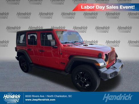 Used 2022 Jeep Wrangler Unlimited Sport AWD/4WD image 1