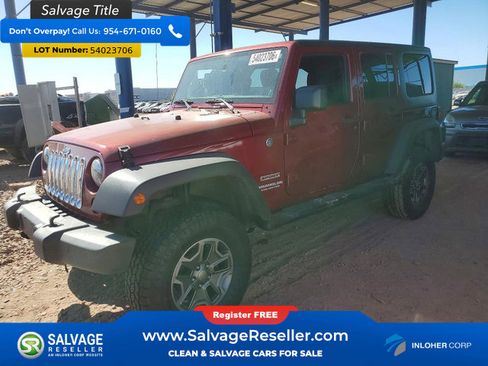 Used 2012 Jeep Wrangler Unlimited Sport AWD/4WD image 1