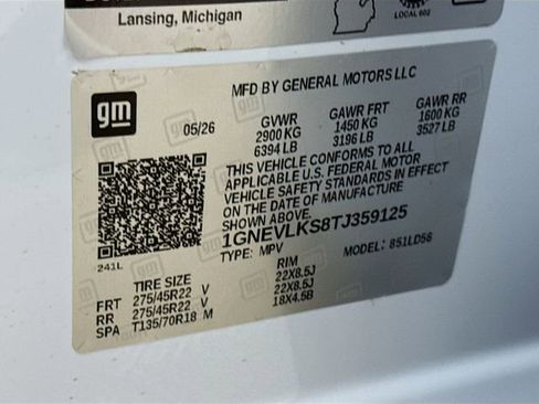 New 2026 Chevrolet Traverse RS AWD/4WD image 36