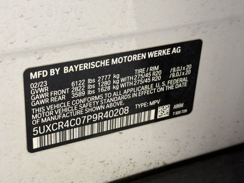 Used 2023 BMW X5 sDrive40i w/ Parking Assistance Package RWD image 24