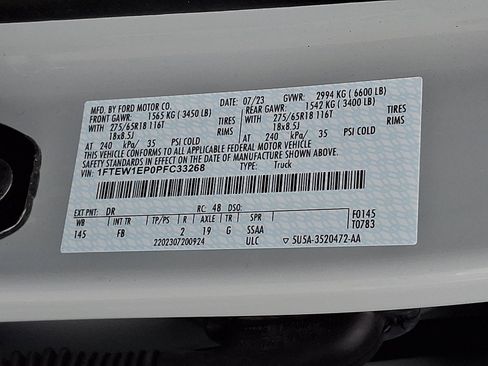 Certified 2023 Ford F150 XLT w/ Equipment Group 302A High AWD/4WD image 25
