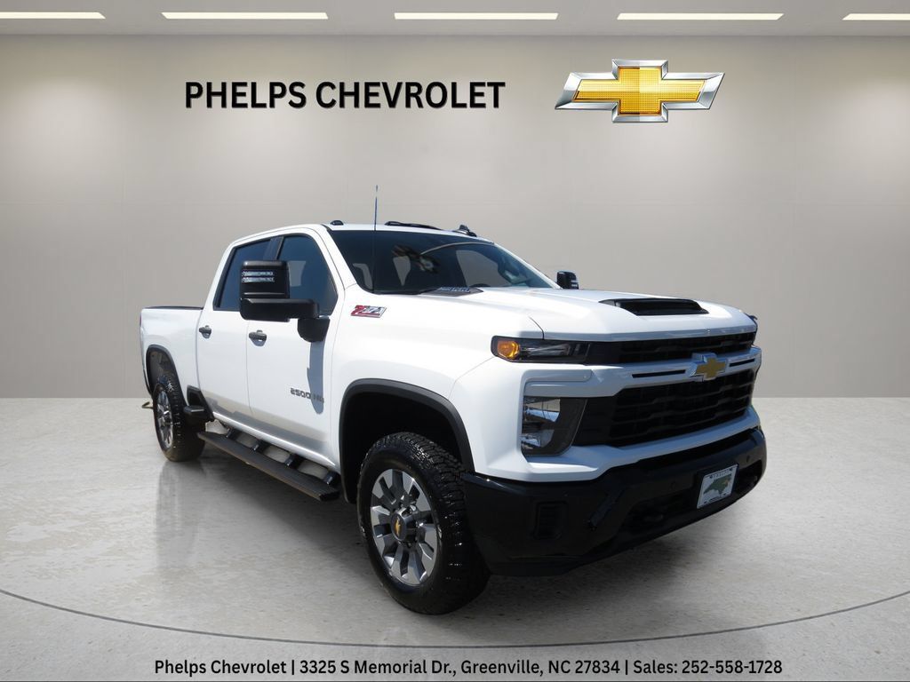 Certified 2025 Chevrolet Silverado 2500 Custom w/ Custom Value Package AWD/4WD image 1