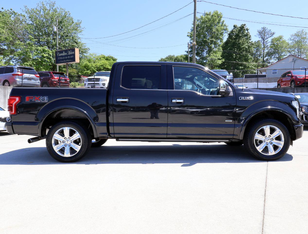 Used 2015 Ford F150 Platinum w/ Equipment Group 701A Luxury AWD/4WD image 8
