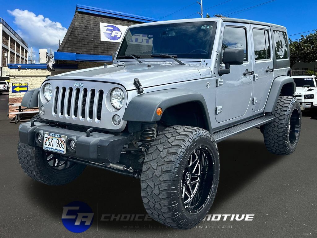 Used 2017 Jeep Wrangler Unlimited Sport w/ Quick Order Package 24S AWD/4WD 360° Tour