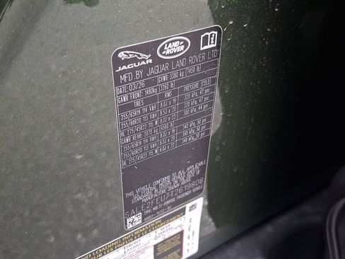 New 2026 Land Rover Defender 130 X-Dynamic SE AWD/4WD image 20