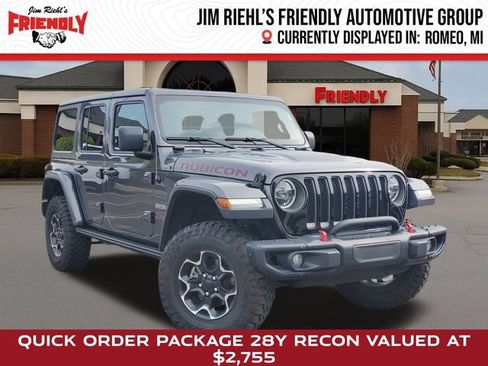 Used 2020 Jeep Wrangler Unlimited Rubicon w/ Quick Order Package 28Y Recon AWD/4WD image 1