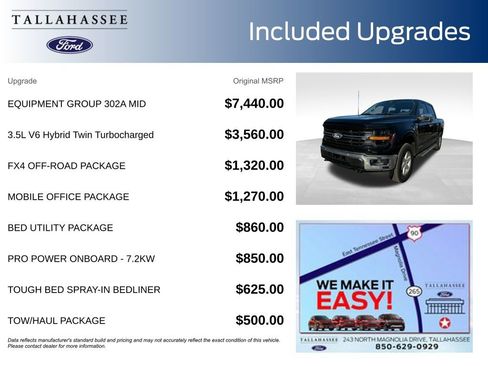 New 2025 Ford F150 XLT w/ Equipment Group 302A MID image 3