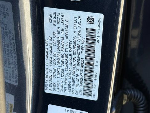 Certified 2026 Honda CR-V EX-L image 31
