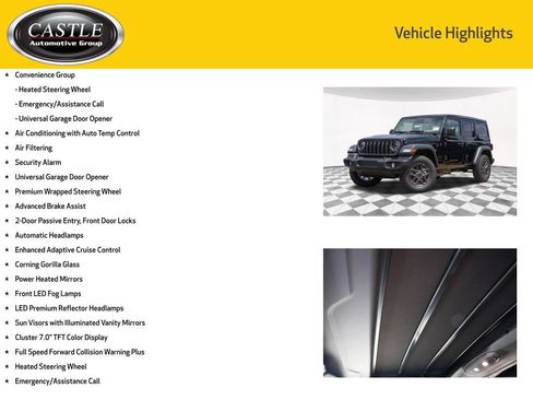 New 2026 Jeep Wrangler Unlimited Sport AWD/4WD image 6