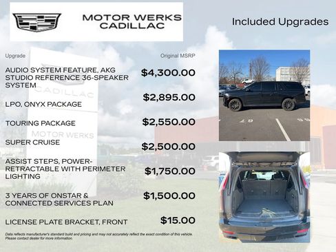 Used 2023 Cadillac Escalade ESV Sport w/ LPO, ONYX Package image 4