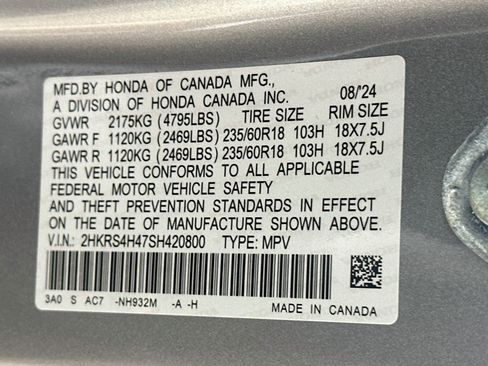 Used 2025 Honda CR-V EX image 12