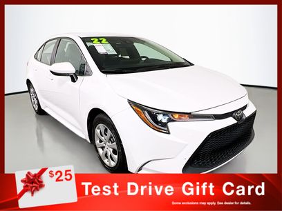Certified 2022 Toyota Corolla LE