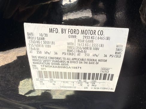 Used 2021 Ford Explorer 4WD Police Interceptor image 27