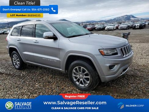 Used 2014 Jeep Grand Cherokee Overland w/ Advanced Technology Group image 5