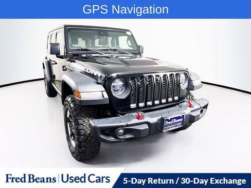 Certified 2021 Jeep Wrangler Unlimited Rubicon w/ Dual Top Group AWD/4WD image 1