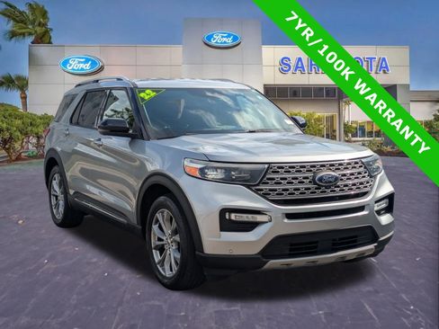 Certified 2022 Ford Explorer Limited w/ Equipment Group 301A RWD image 1