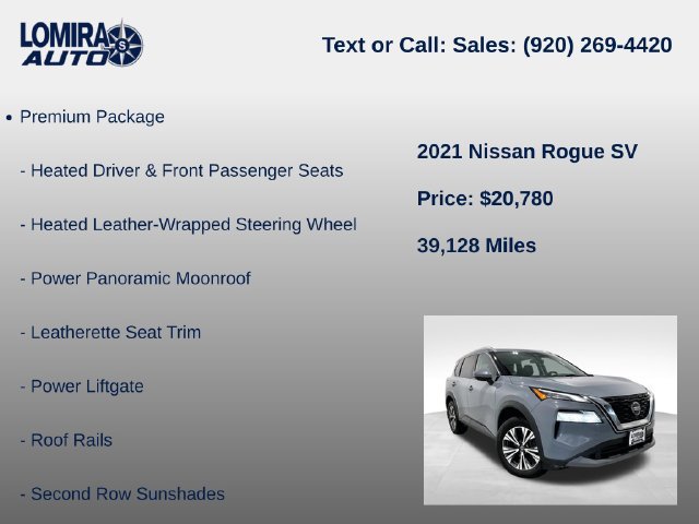 Used 2021 Nissan Rogue SV AWD/4WD image 8