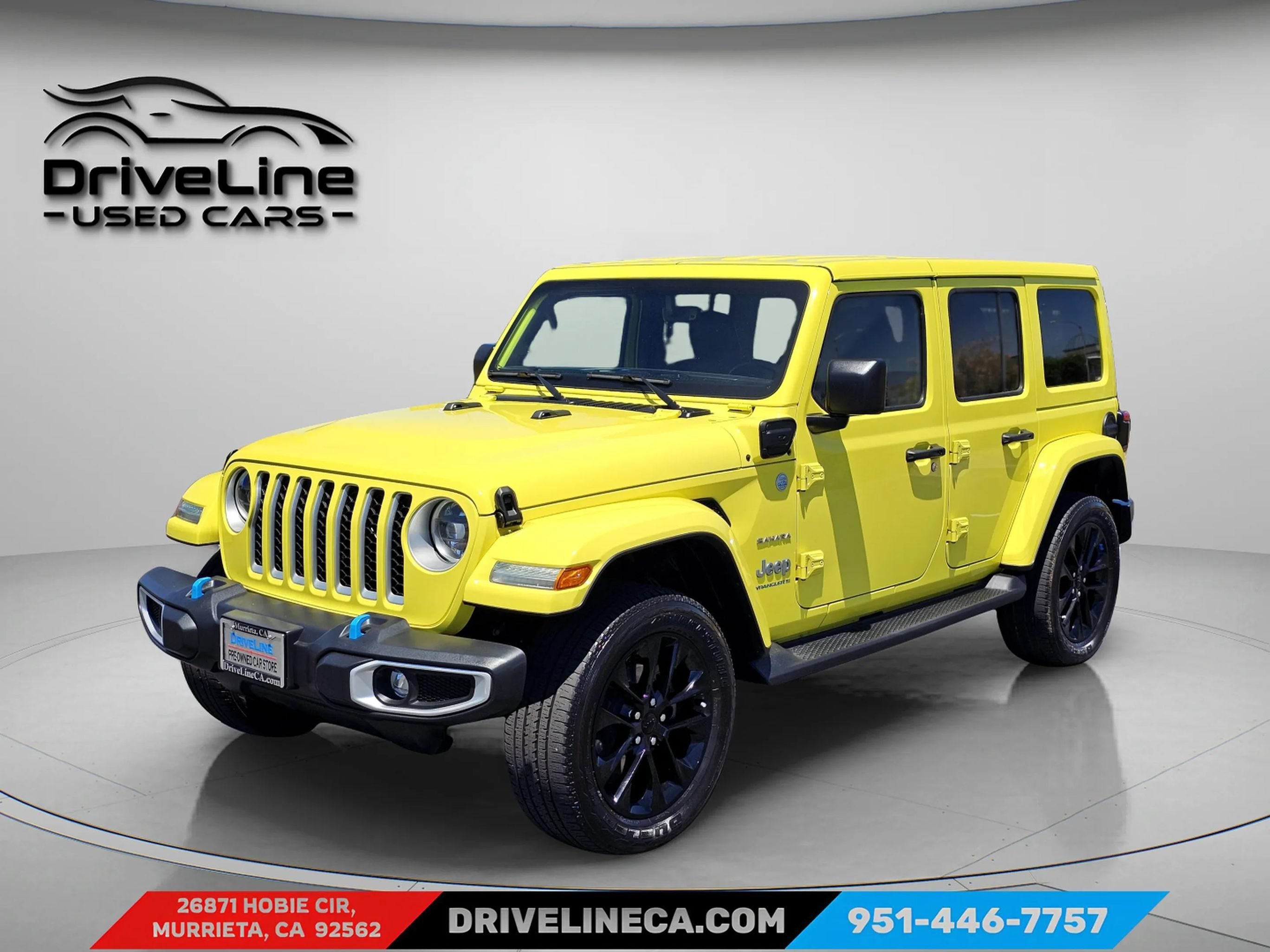 Used 2023 Jeep Wrangler Unlimited Sahara w/ Cold Weather Group AWD/4WD image 1