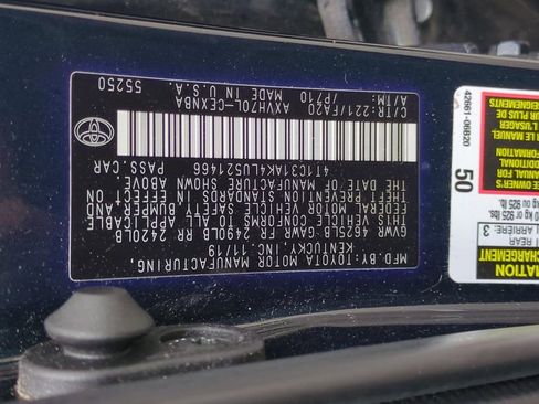 Certified 2020 Toyota Camry LE FWD image 23
