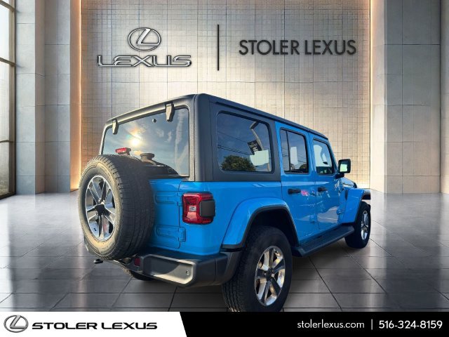 Used 2021 Jeep Wrangler Unlimited Sahara AWD/4WD image 4