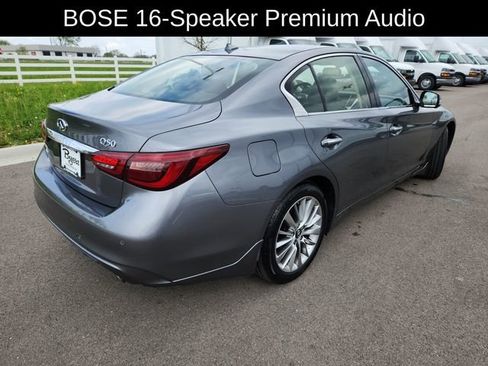 Used 2022 INFINITI Q50 Luxe w/ Cargo Package image 9