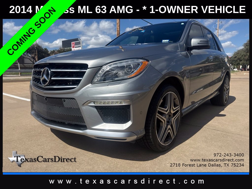 Used 2014 Mercedes-Benz ML 63 AMG 4MATIC image 1