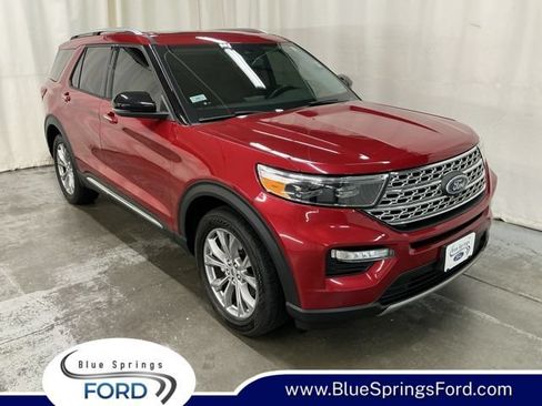 Used 2022 Ford Explorer Limited w/ Equipment Group 301A RWD image 1