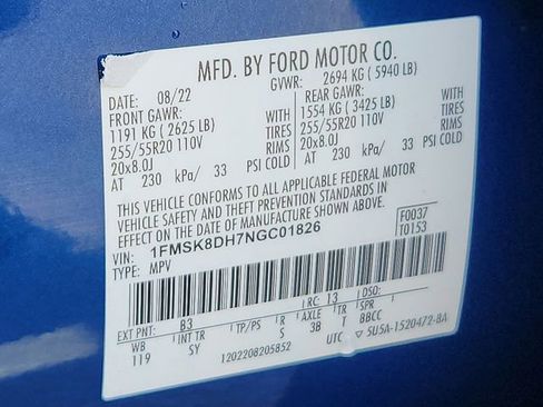 Used 2022 Ford Explorer XLT w/ Equipment Group 202A AWD/4WD image 28
